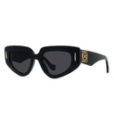 Loewe Anagram Black Geometric Sunglasses