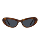 Loewe Slim Brown Oval Sunglasses