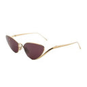 Loewe Signature Gold Cat Eye Sunglasses