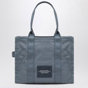 Marc Jacobs Large Blue Shadow Canvas Tote Bag
