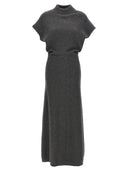 Brunello Cucinelli geripptes Kleid