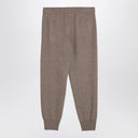Brunello Cucinelli Beige Cashmere Jogging Trousers