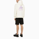 Moose Knuckles Damien Hoodie White