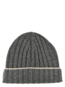 Brunello Cucinelli Contrast Line Beanie