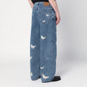 Our Legacy Indigo Blue Wide Leg Butterfly Jeans