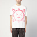 La nostra maglietta bianca eredità nel sole di strabico di cotone