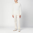 Brunello Cucinelli Ivory Cashmere Jumper