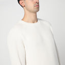 Brunello Cucinelli Ivory Cashmere Jumper