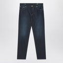 Brunello Cucinelli Blue Jeans With Faded Effect