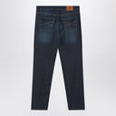 Brunello Cucinelli Blue Jeans With Faded Effect