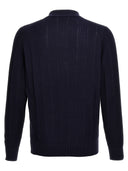 Brunello Cucinelli Knitted Polo Shirt
