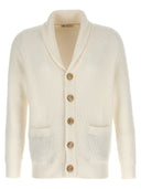 Brunello Cucinelli Logo Buttons Cardigan