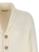 Brunello Cucinelli Logo Buttons Cardigan