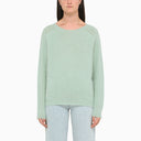 Roberto Collina Aqua Green Crew Neck Sweater