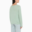 Roberto Collina Aqua Green Crew Neck Sweater