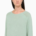Roberto Collina Aqua Green Crew Neck Sweater
