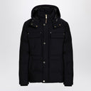 Moose Knuckles Black Nylon Blend Jacket