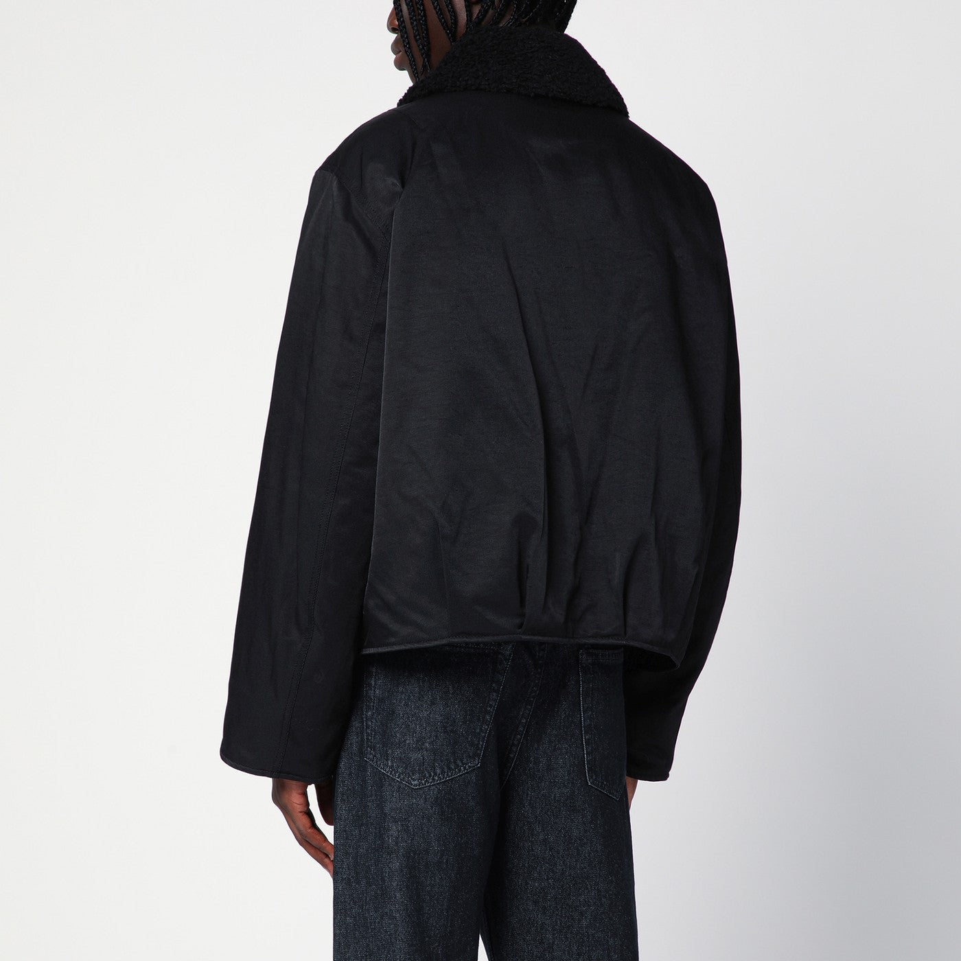 【OUR LEGACY】ACE JACKET Black Nylon 46 Ace Jacket in Black Aero Nylon – SVRN