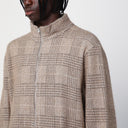 La nostra eredità si è ridotta il cardigan zippato beige