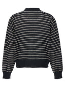 Brunello Cucinelli Sequin Striped Cardigan