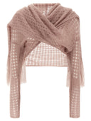 Fabiana Filippi Scarf Cardigan