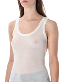 American Vintage Top White