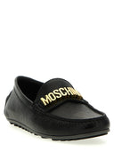 Mocassins de logo moschino