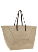 Brunello Cucinelli Canvas Large Shopping Bag