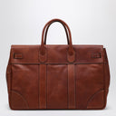Brunello Cucinelli Copper Coloured Weekender Country Bag