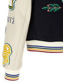 Casablanca 'Chenille gesticktes Patchwork' Bomberjacke