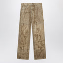 1989 Studio Denim Flock Carpenter Pants Camo
