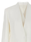 Brunello Cucinelli Single Breasted Organza Insert Blazer