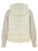 Brunello Cucinelli Hooded Down Jacket With 'Solomeo' Inserts