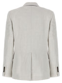 Bluzer z pojedynczy piersi Brunello Cucinelli