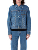 Marine Serre Coats Blue