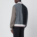 Thom Browne Colour Block Wool Bomber Jacket