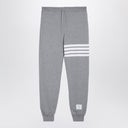 Pantaloni da jogging in cotone grigio chiaro