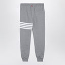 Pantaloni da jogging in cotone grigio chiaro