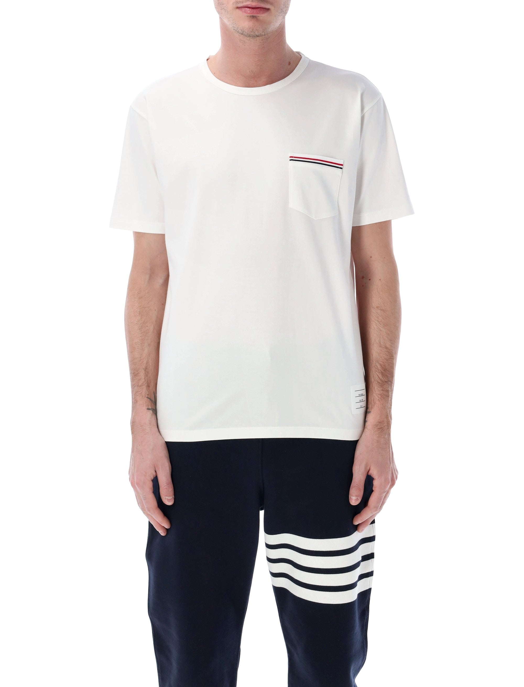 Thom Browne T-shirts Et Polos Blanc