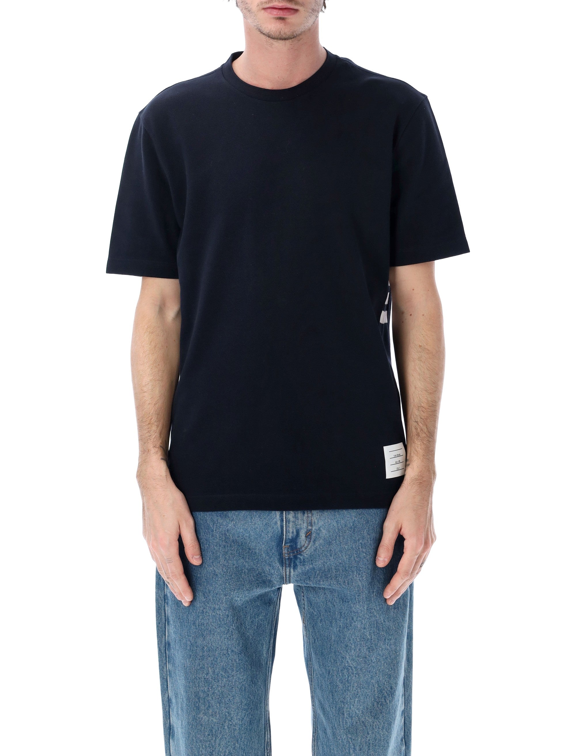 Thom Browne T Shirts And Polos Blue