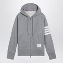 Thom Browne Browne Grey Light Cotton Hoodie