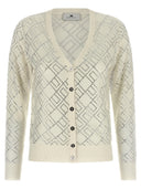 Elisabetta Franchi Crystal Cardigan