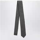 Thom Browne Grey Wool Tie