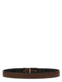 Etro Logo Buckle Reversible Belt