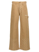 Jeans Marine Serre "Moon Jacquard"