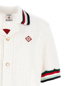 Casablanca 'Sporty Faux Crochet' Shirt