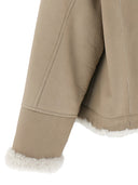 Brunello Cucinelli Leather Sheepskin Jacket