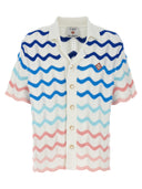 Shirt Casablanca 'Gradient Wave'