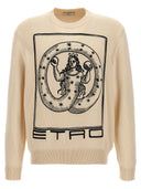Pull de broderie du logo Etro