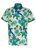 Etro -patroon poloshirt